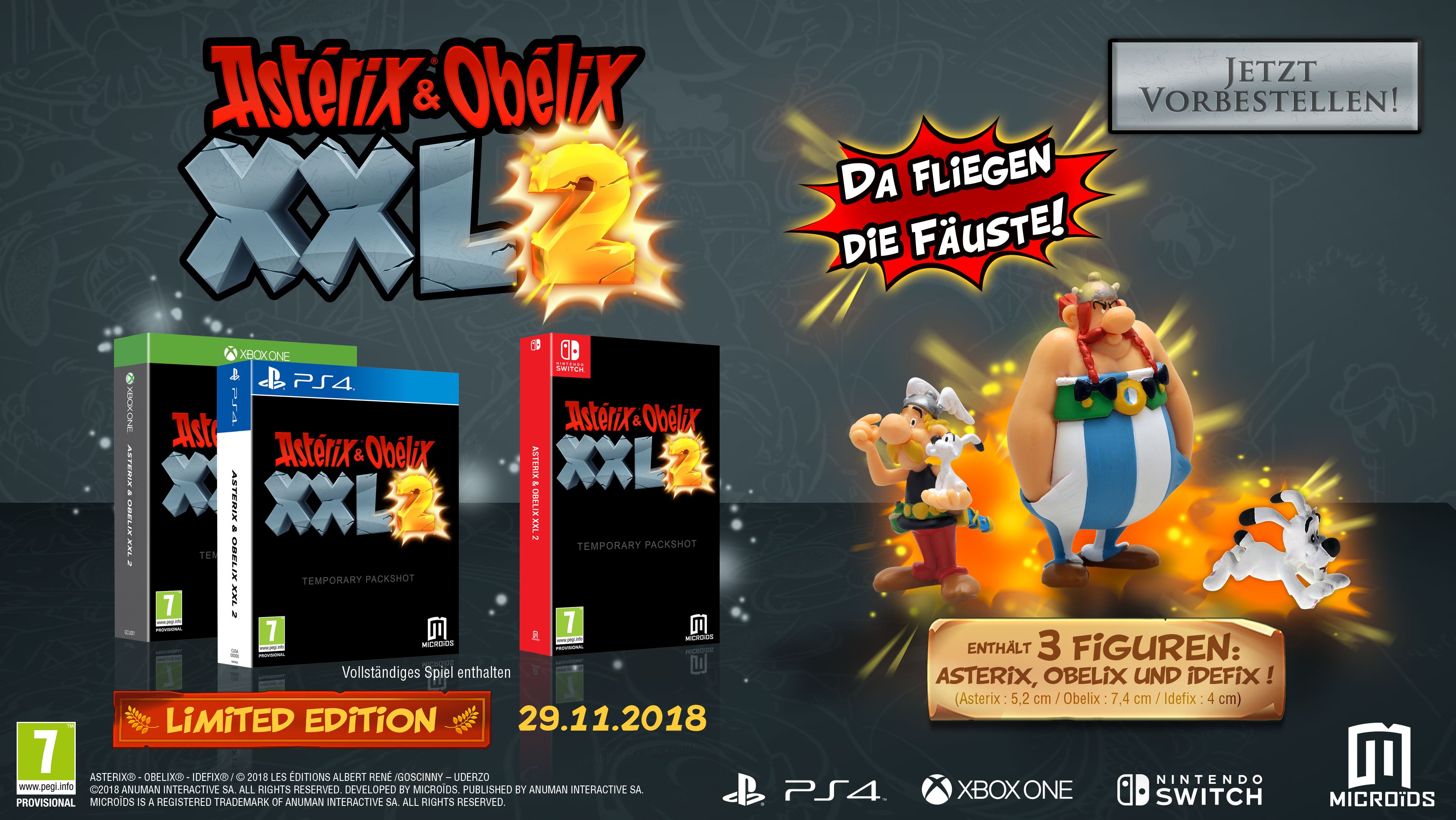 Asterix Obelix XXL 2 PLAY3 DE PS5 News PSVR2 Tests Videos