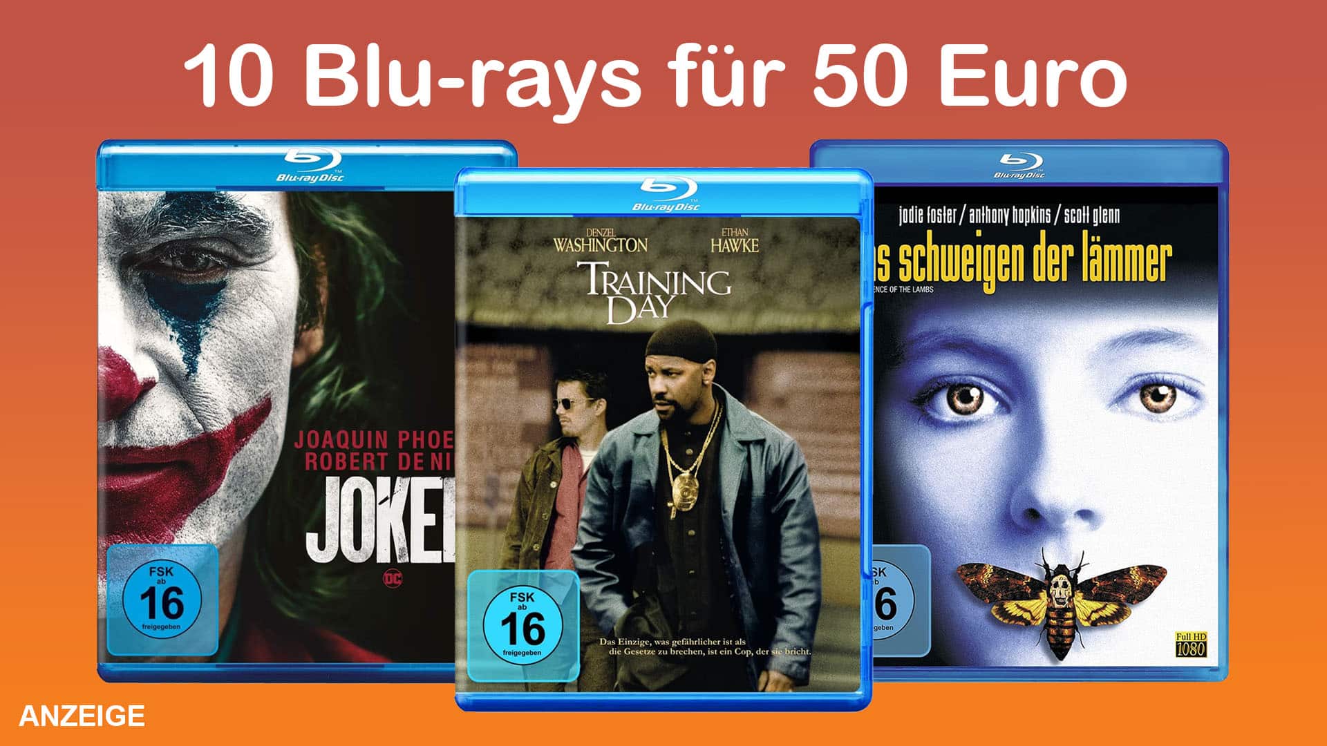 Blu rays 10 für 50 Euro im Amazon Deal 500 Artikel zur Auswahl