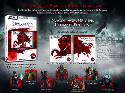 Dragon age ultimate edition как добавить в origin