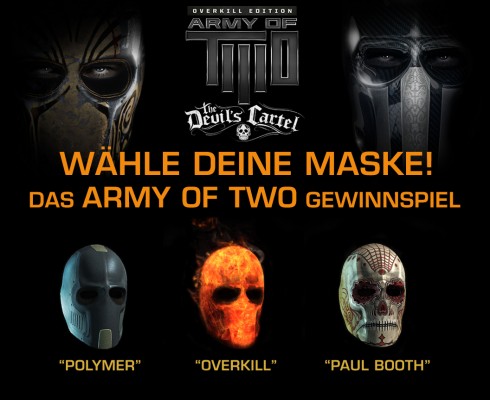 Army of Two Gewinnspiel Maske