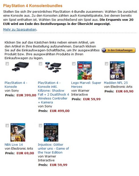 amazon konsolenbundles