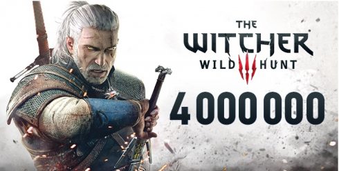 the witcher 3 -4mio