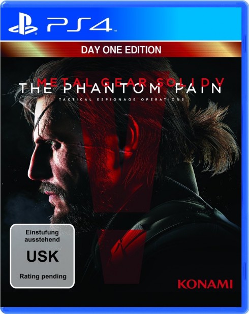 Metal Gear Solid V The Phantom Pain ps4 box art