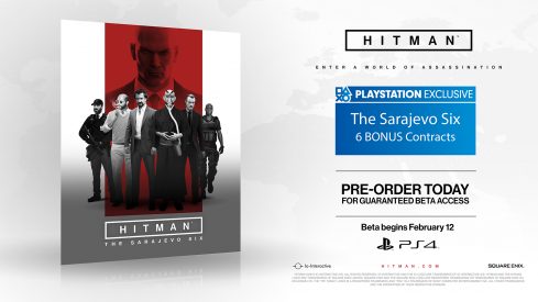 hitman preorder extra sarajevo six