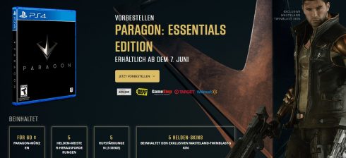 Paragon Essentials Edition ps4