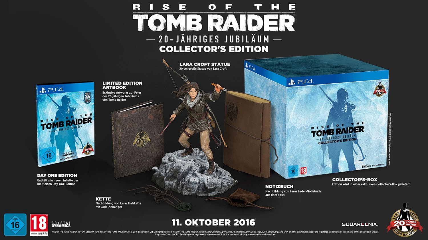 Rise Of The Tomb Raider: Inhalte Der Collector's Edition Bekannt