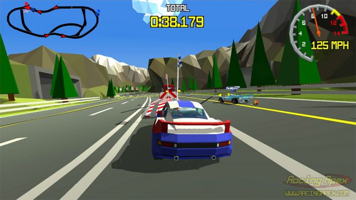 Racing Apex: Retro-Arcade-Racer im Low-Polygon-Stil angekündigt