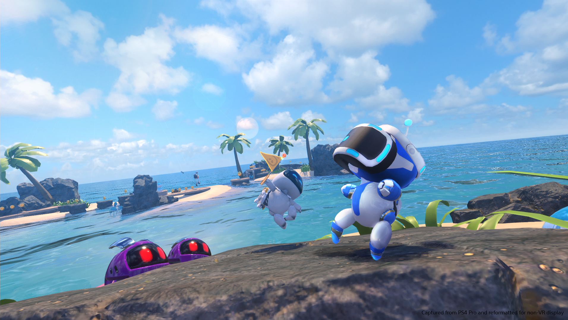 Astro bot rescue mission vr op robots ps4 wallpapers wallpaper playstation series player