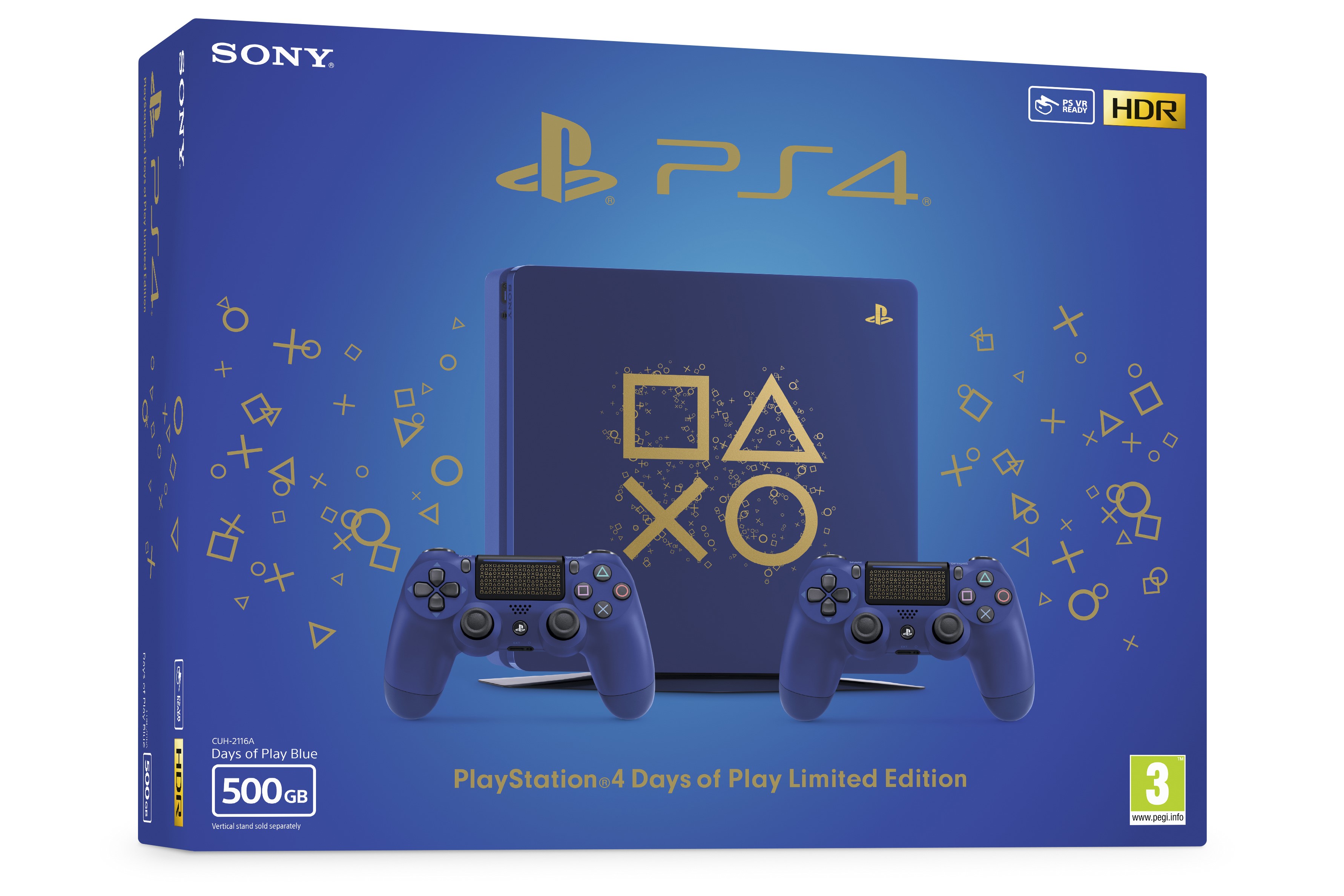 Синяя playstation. Sony PLAYSTATION 4 Slim Limited Edition. Сони плейстейшен ПС 4 синяя. Sony PLAYSTATION 4 Slim 500gb. Ps4 Slim синяя.