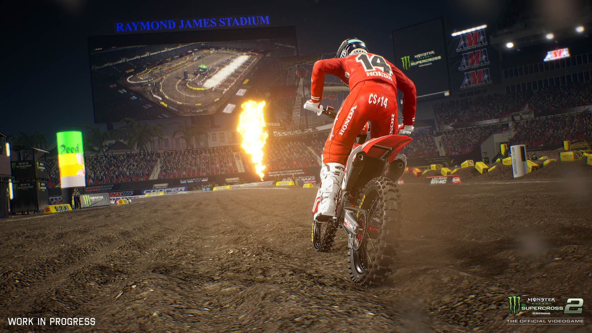 Monster Energy Supercross 2 Erster GameplayTrailer zur Motocross