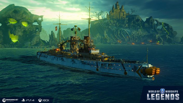 World Of Warships Legends Halloween Event Angekundigt Trailer Und Bilder