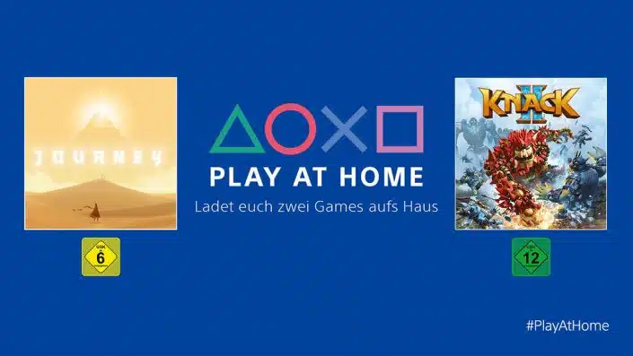 PS4: Sony startet „Play At Home“-Initiative mit zwei Gratis-Titeln