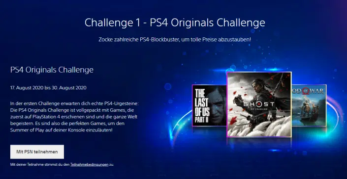 PS4: Sony startet Trophäen-Challenge mit Preisen