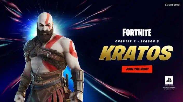 Fortnite: Kratos-Skin steht ab sofort bereit und zeigt sich im Trailer