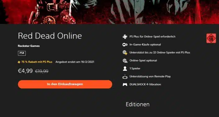 Red Dead Online: Standalone-Version steht zum Download bereit