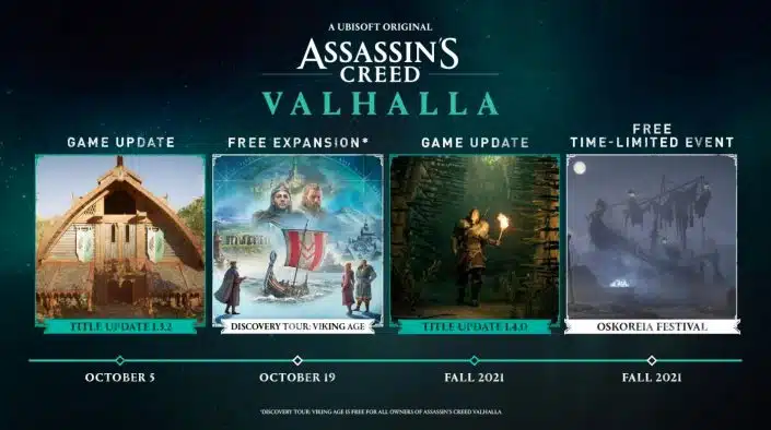 Assassin’s Creed Valhalla: Herbst-Roadmap veröffentlicht