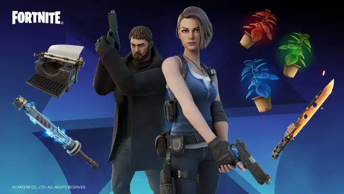 Fortnite: Chris Redfield und Jill Valentine aus Resident Evil finden den Weg in den Shooter