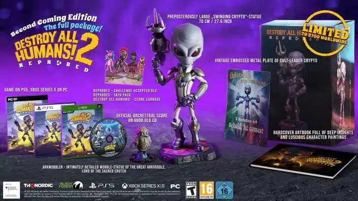 Destroy All Humans 2 Reprobed: 2nd Coming Edition für 400 Euro vorbestellbar