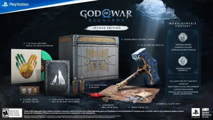 God of War Ragnarök: Collector’s Edition vorbestellbar und Preise bestätigt – Update