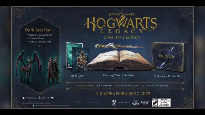 Hogwarts Legacy: Collector’s Edition im Video – Preise bekannt und Vorbestellung möglich