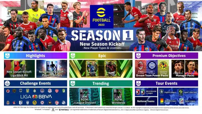 eFootball 2023: Mit Launch-Trailer für Konsolen und PC veröffentlicht