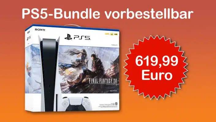 Final Fantasy 16: PS5-Bundle ab sofort vorbestellbar