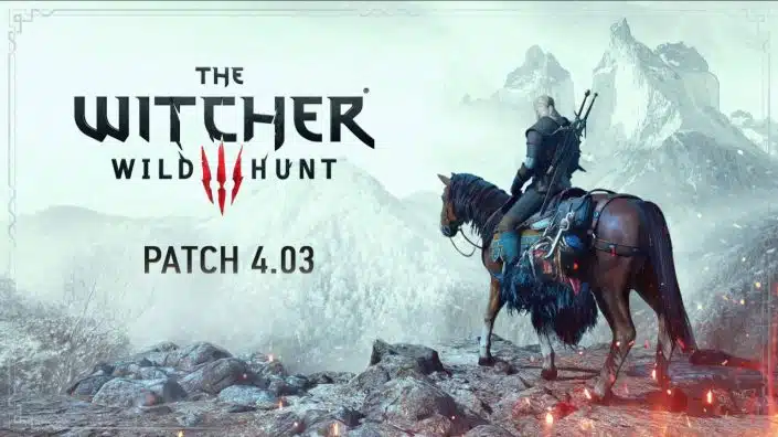 The Witcher 3: Patch 4.03 mit Community-Mod, Bugfixes und mehr verfügbar