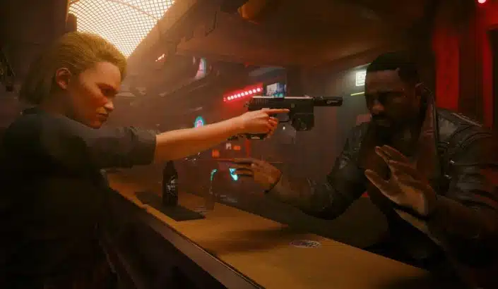 Cyberpunk 2077 Phantom Liberty: Nein, ihr werdet keine Romanze mit Idris Elba haben können