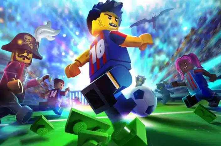 LEGO 2K Goooal: Erstes Bild geleakt – Pirat und Ritter auf dem Fußballplatz