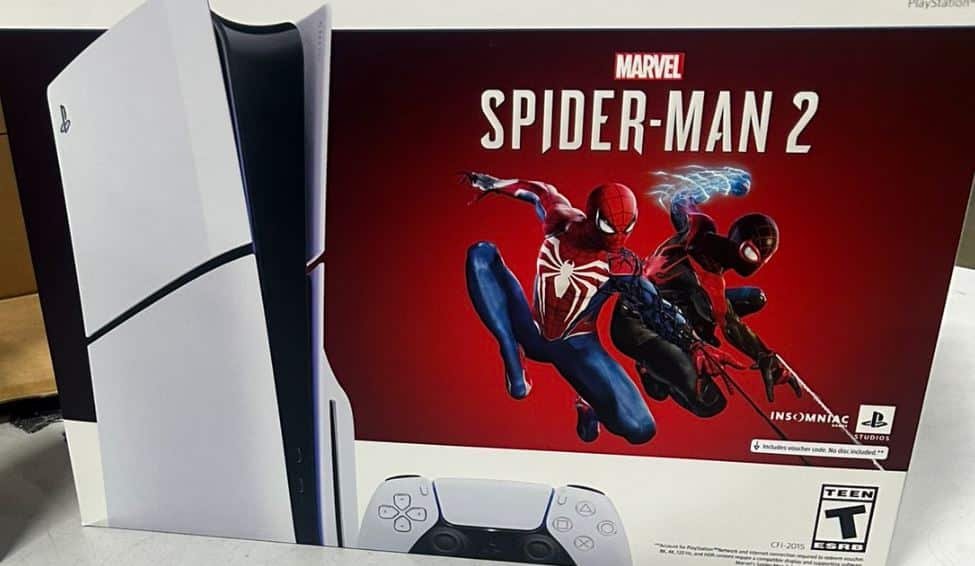 PS5 Slim: Data de lançamento e bundle de Spider-Man 2 vazam