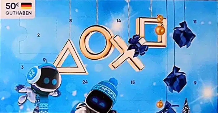 PlayStation-Adventskalender 2023: Teurer und mit mehr PSN-Guthaben