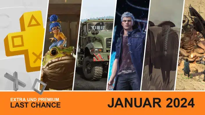 PS Plus Extra/Premium Januar 2024: Diese 9 Spiele fallen bald weg