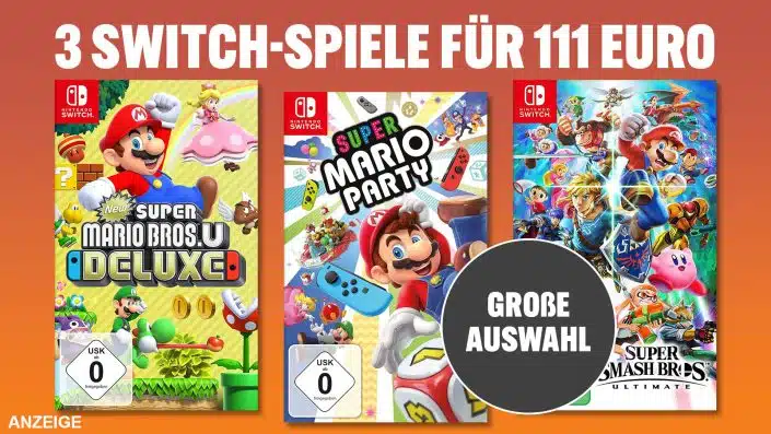 Last-Minute-Deal: 3 Switch-Spiele für nur 111 Euro, aber beeilt euch