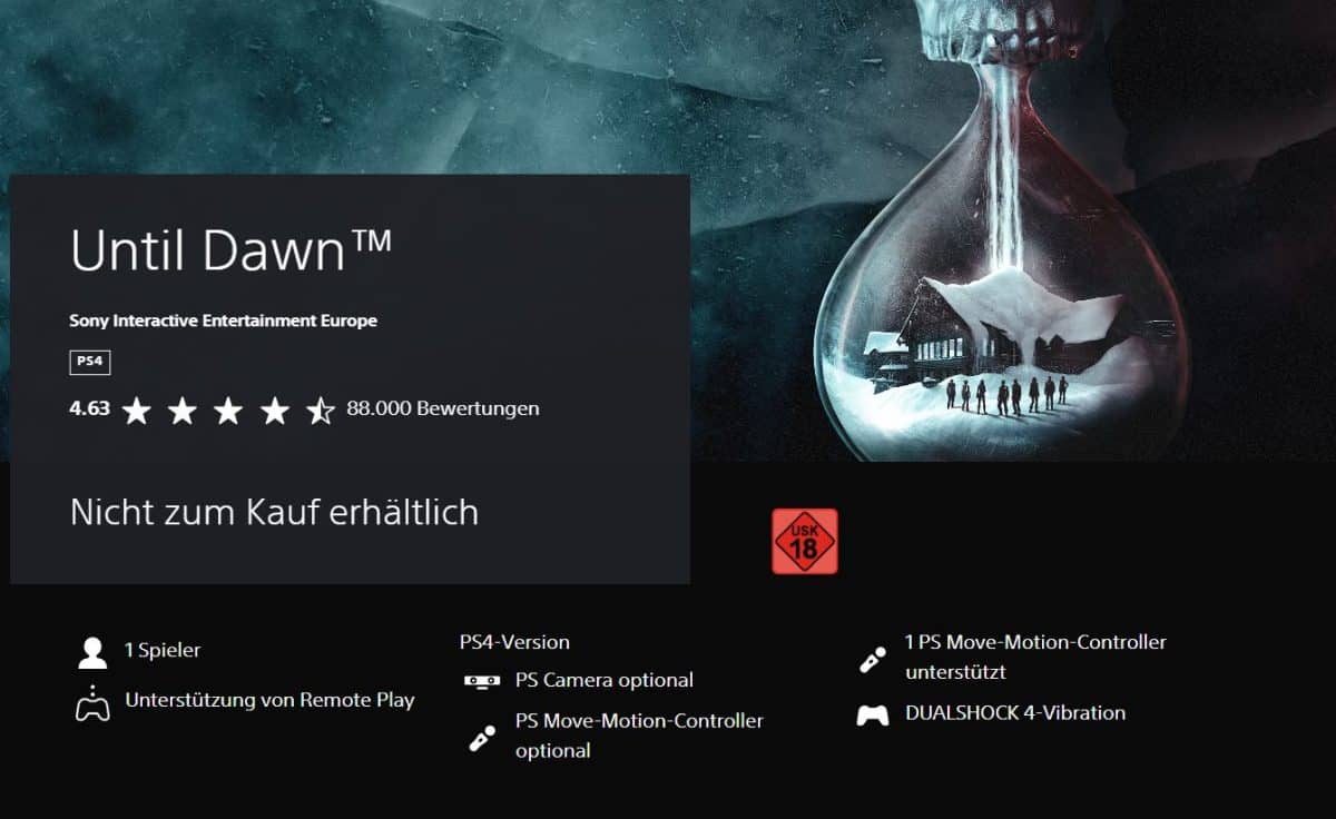 Until Dawn: PS5 Remake/remaster Receives Further Information - GAMINGDEPUTY