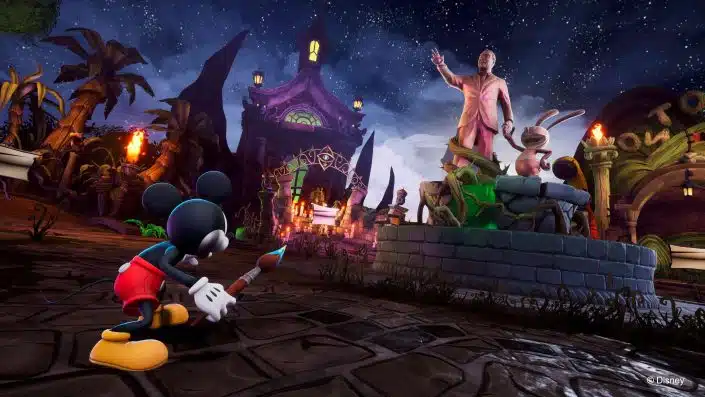 Disney Epic Mickey Rebrushed: Gameplay zeigt Erkundung, Kampf & klassische Filmabschnitte