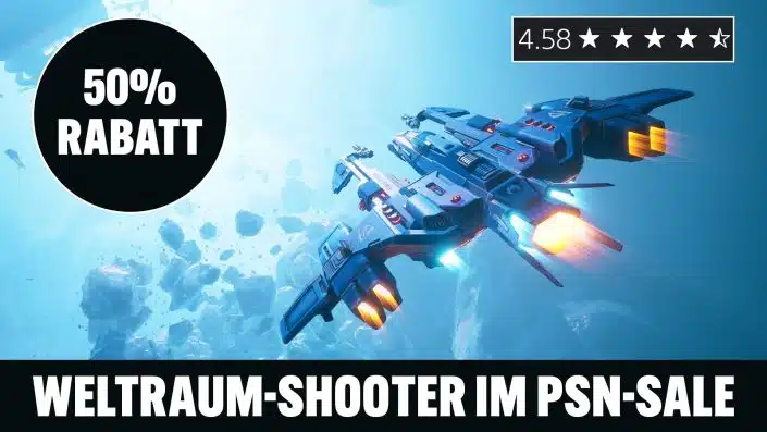 PSN Sale: Community ist begeistert – Packender Weltraum-Shooter um bis zu 50 Prozent reduziert