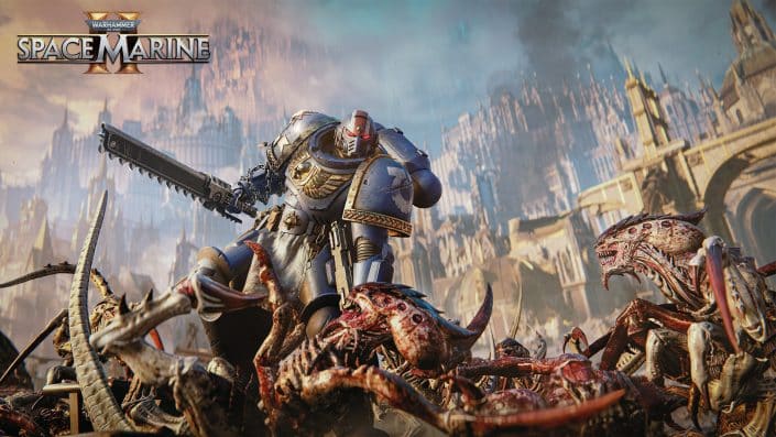 Warhammer 40,000 Space Marine 2: Gameplay-Überblick zeigt beeindruckende Schlachten