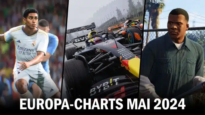 Europa-Charts: Verkäufe von PS5, Xbox und Switch brechen ein – Spielebestseller im Mai