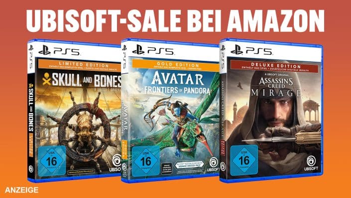 Ubisoft-Sale: Diese aktuellen Spiele gibt es derzeit zum Schnäppchenpreis