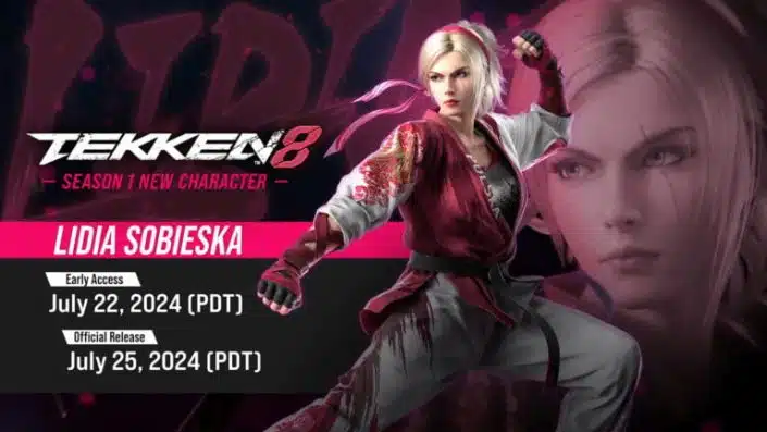 Tekken 8: DLC-Charakter Lidia Sobieska erscheint in Kürze – Termine und Trailer