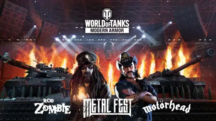 World of Tanks Modern Armor: Lemmy kehrt zurück – Motörhead und Rob Zombie starten Metal-Fest