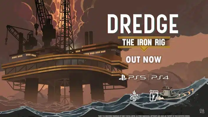 Dredge-DLC erschienen: „The Iron Rig“ führt in dunkle Tiefen und neue Abenteuer