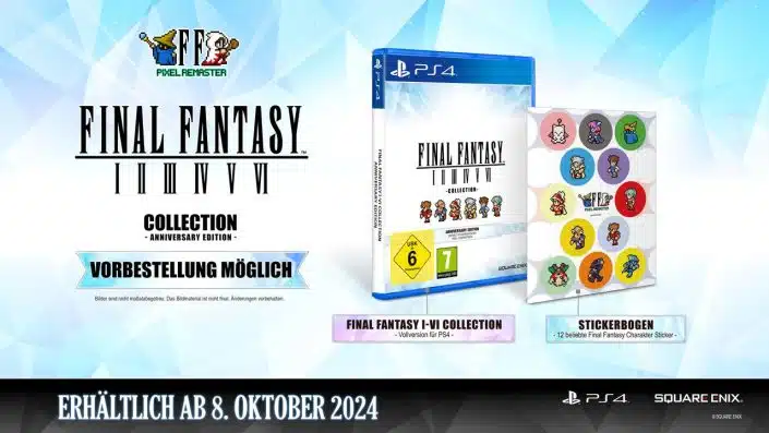 Final Fantasy Pixel Remaster: Anniversary Edition angekündigt – Termin & Preis