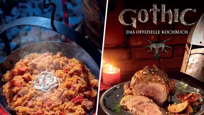 Gothic: Wirklich? Vor dem Remake gibt es ein Kochbuch mit seltsamen Rezepten