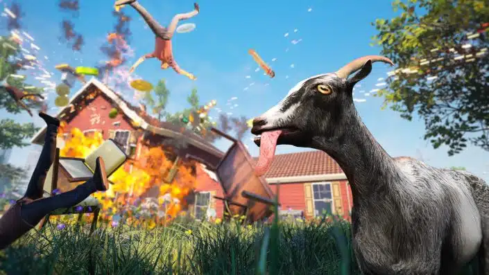 Goat Simulator Remastered: Die abgedrehten Ziegen werden für PS5 aufgepimpt