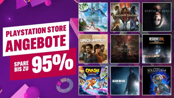 PS5 & PS4: Bis zu 95 Prozent – 3180 Angebote im PSN-Sale