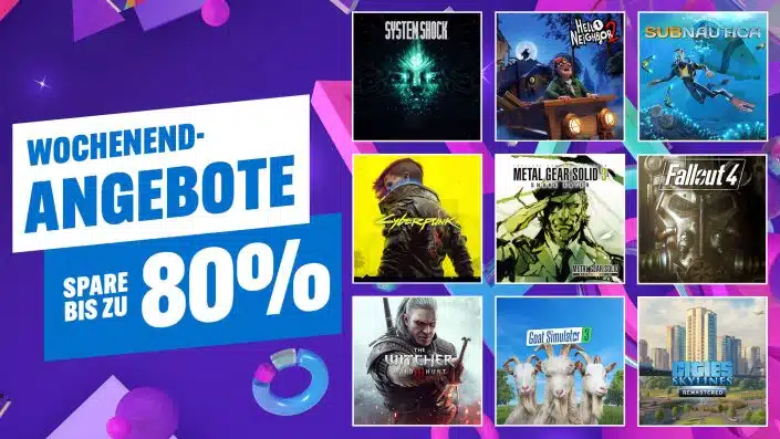 PS5 & PS4: Wochenend-Deals im PS Store locken mit hohen Rabatten