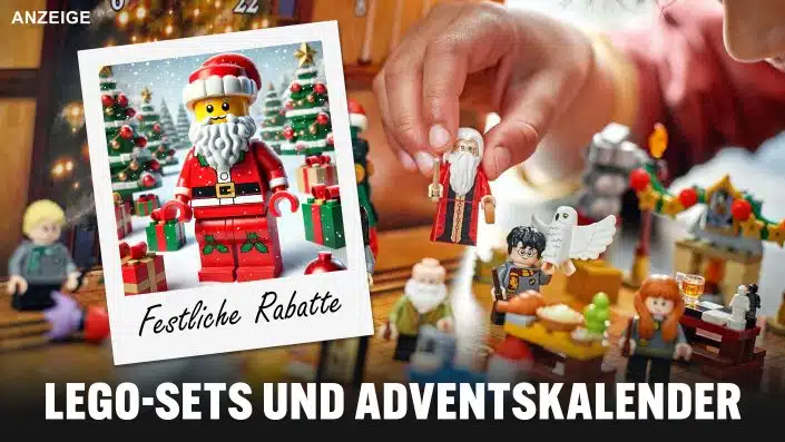 Weihnachten naht: LEGO-Sets und LEGO-Adventskalender 2024 mit Star Wars und Harry Potter im Angebot