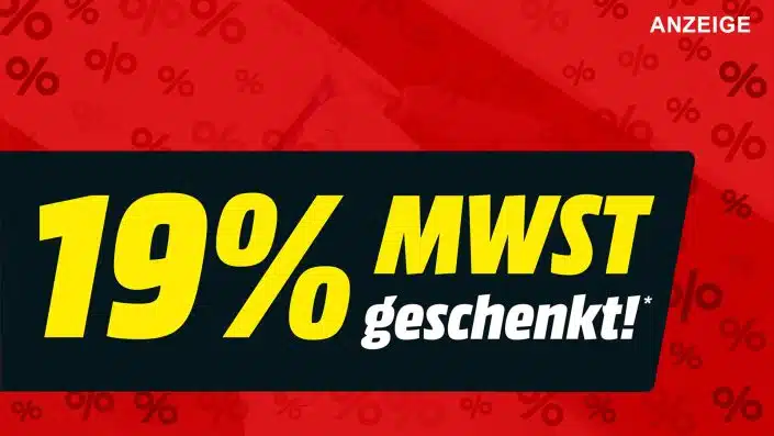 Media Markt: MwSt. geschenkt – Rabattaktion mit PS5, SSDs und weiteren Produkten