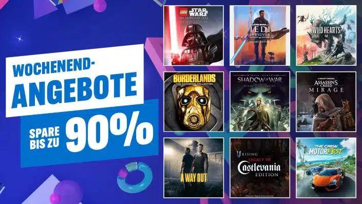 PS5 & PS4: Wochenend-Sale im PSN mit bis zu 90 Prozent Rabatt